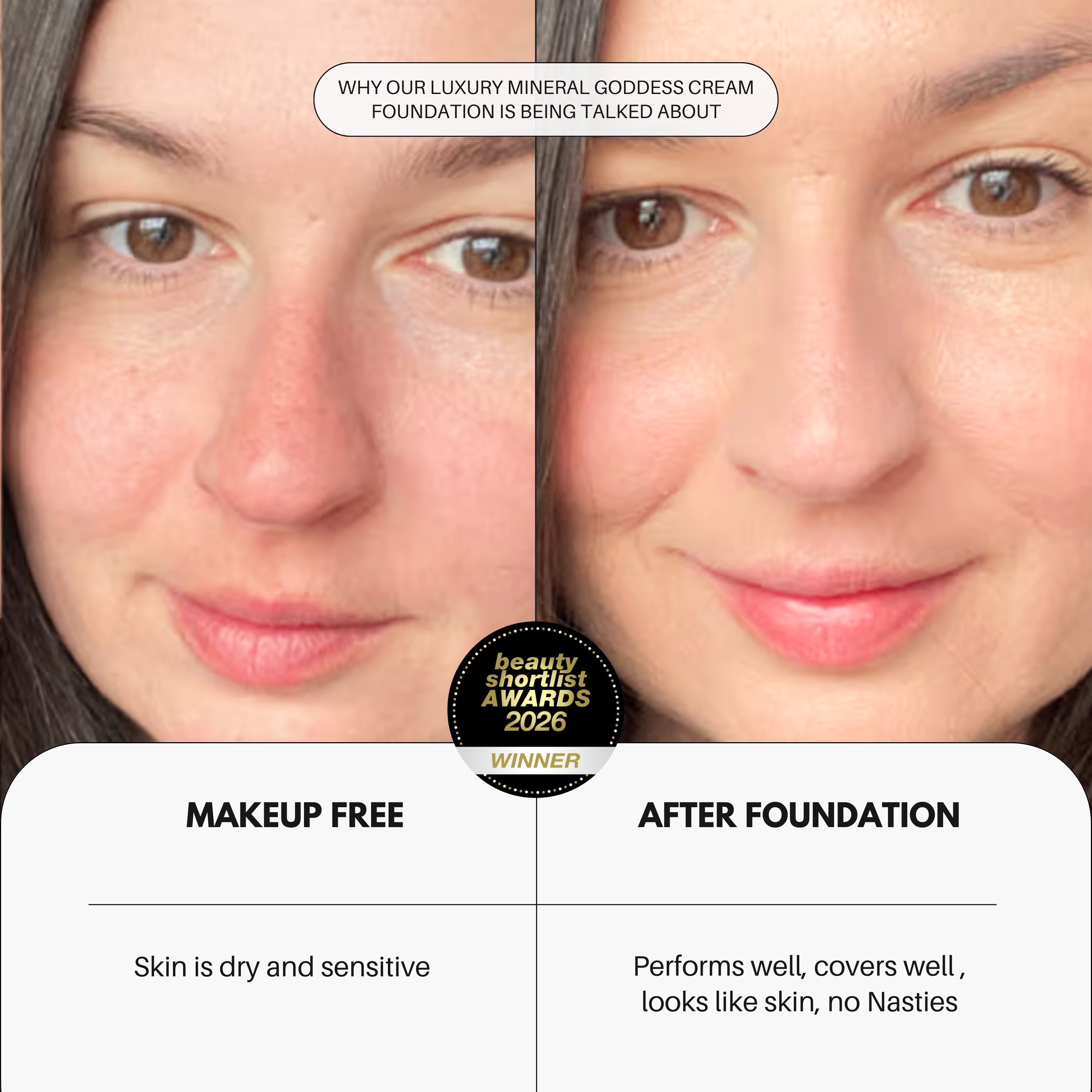 Why Our Luxury Mineral Goddess Foundation is being talked about! A reveiw we loved!