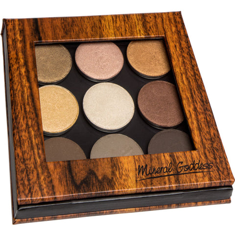 Mineral Goddess Pressed Eyeshadow Palette - The Goddess Collection - Kylies Professional Makeup