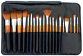 Kylie's Luxury 20pc Professional Brush Roll Set - Kylies Professional Makeup