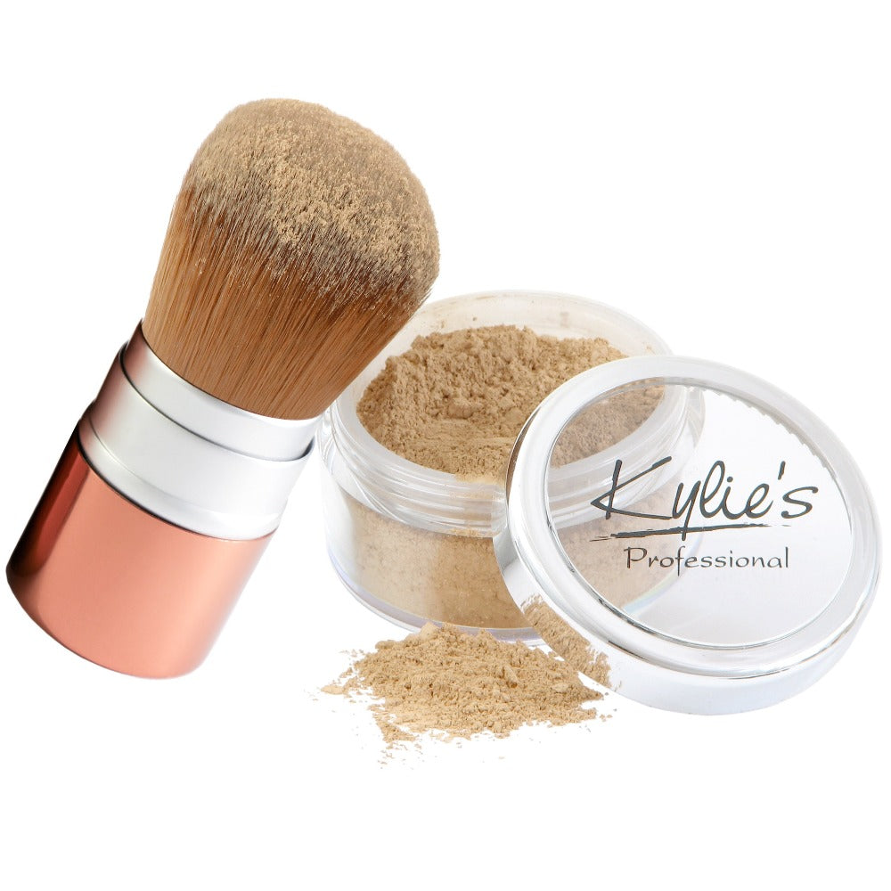 Kabuki + Loose Foundation Duo - Kylies Professional Makeup