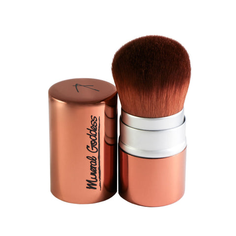 Mineral Goddess Bronze Vegan Retractable Kabuki - Kylies Professional Makeup