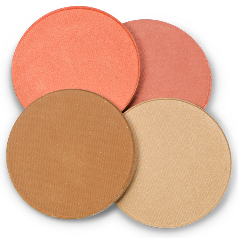 Mineral Goddess Pressed Cheeky Palette Refills - Kylies Professional Makeup